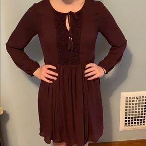 Purple dress worn once. Great for teachers